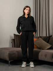 Varley Zip Up Matching Set (Winter) - Black