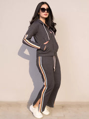 Charcoal Heritage (Winter) Hoodie Zipper Set