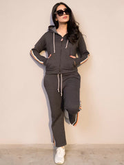 Charcoal Heritage (Winter) Hoodie Zipper Set