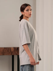 Cleo Top (Summer) - Heather Grey