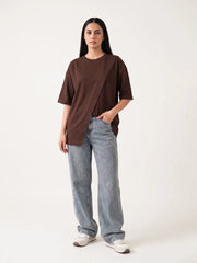 Cleo Top (Summer) - Chocolate Brown