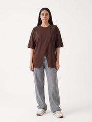 Cleo Top (Summer) - Chocolate Brown