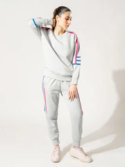 Michi Athletic Sweat Set (Winter) - Heather Grey