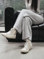 Moosta Straight Leg Trouser (Summer) - Heather Grey