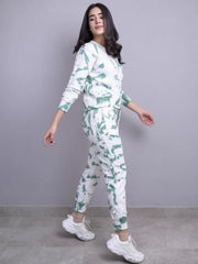 Havana Tie Dye (Winter) Sweat Set - Green