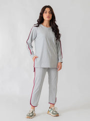 Ivy Athleisure Set (Summer) - Heather Grey