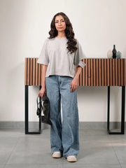 Jules Top (Summer) - Heather Grey