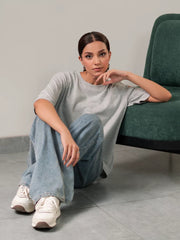 Lia Top (Summer) - Heather Grey