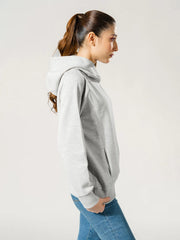 Naia Fleece Pullover Hoodie - Heather Grey