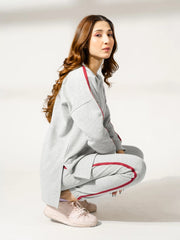 Ora Athleisure Matching Set (Winter) - Heather Grey