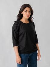 Rylee Batwing Sleeve Top - Black