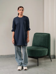 Tia Top (Summer) - Oxford Blue