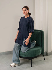 Tia Top (Summer) - Oxford Blue