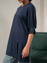 Tia Top (Summer) - Oxford Blue