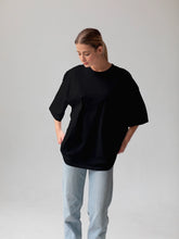 Coast Oversize Tee - Black