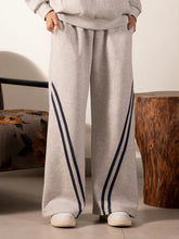 Lana Wide Leg Trouser (Winter) - Heather Grey