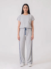 Ellioti Batwing Matching Set (Summer) - Heather Grey