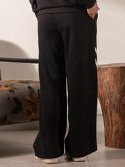Lana Wide Leg Trouser (Winter) - Black