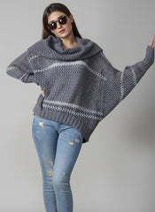 Turtleneck Chunky Sweater