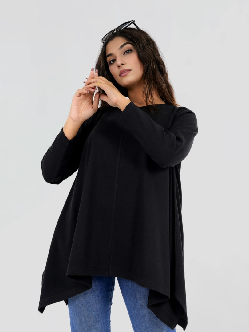 Florens Flare Top - Black