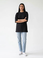 Coast Oversize Tee - Black