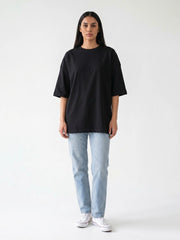 Coast Oversize Tee - Black