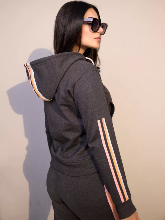 Charcoal Heritage (Winter) Hoodie Zipper Set