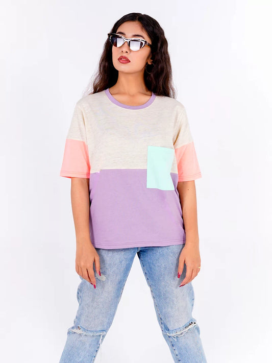 Cara Color Block Tee