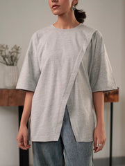 Cleo Top (Summer) - Heather Grey