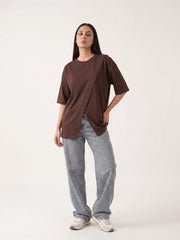 Cleo Top (Summer) - Chocolate Brown