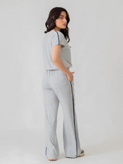 Ellioti Batwing Matching Set (Summer) - Heather Grey