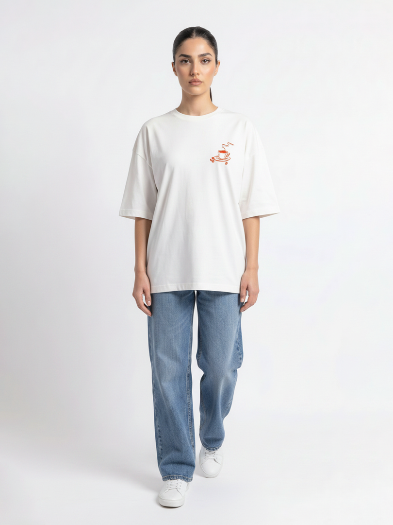 Extra Shot Tee - White
