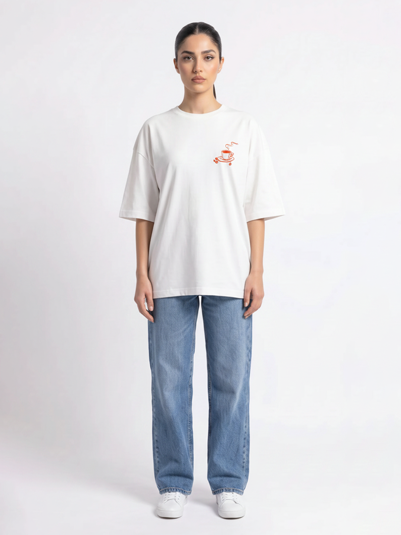Extra Shot Tee - White