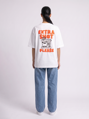 Extra Shot Tee - White