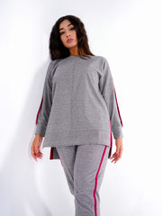 Ivy Athleisure Set (Summer) - Speckle Grey