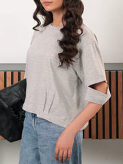 Jules Top (Summer) - Heather Grey