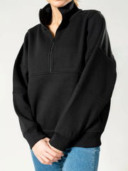 Kai American Oversized Sweatshirt - Black