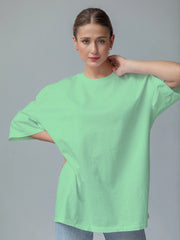 Coast Oversize Tee - Sea Foam