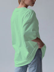 Coast Oversize Tee - Sea Foam