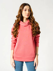 Naia Fleece Pullover Hoodie - Lychee Pink