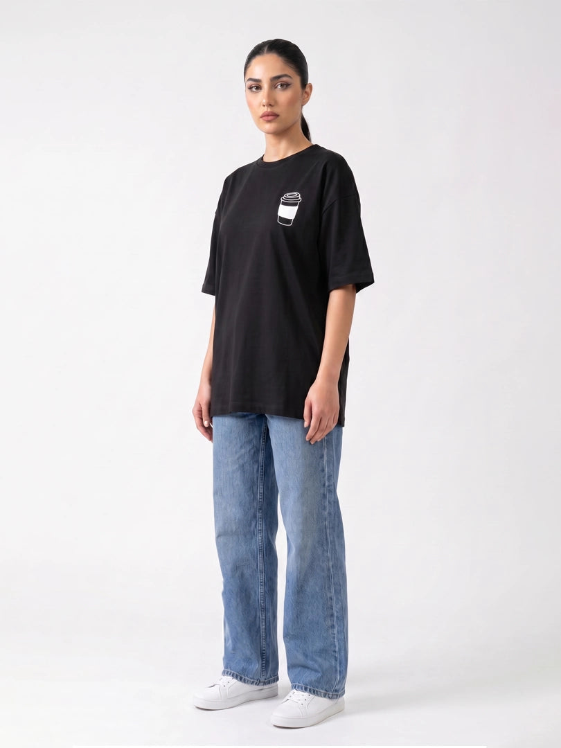 Coffee Essentials Tee - Black