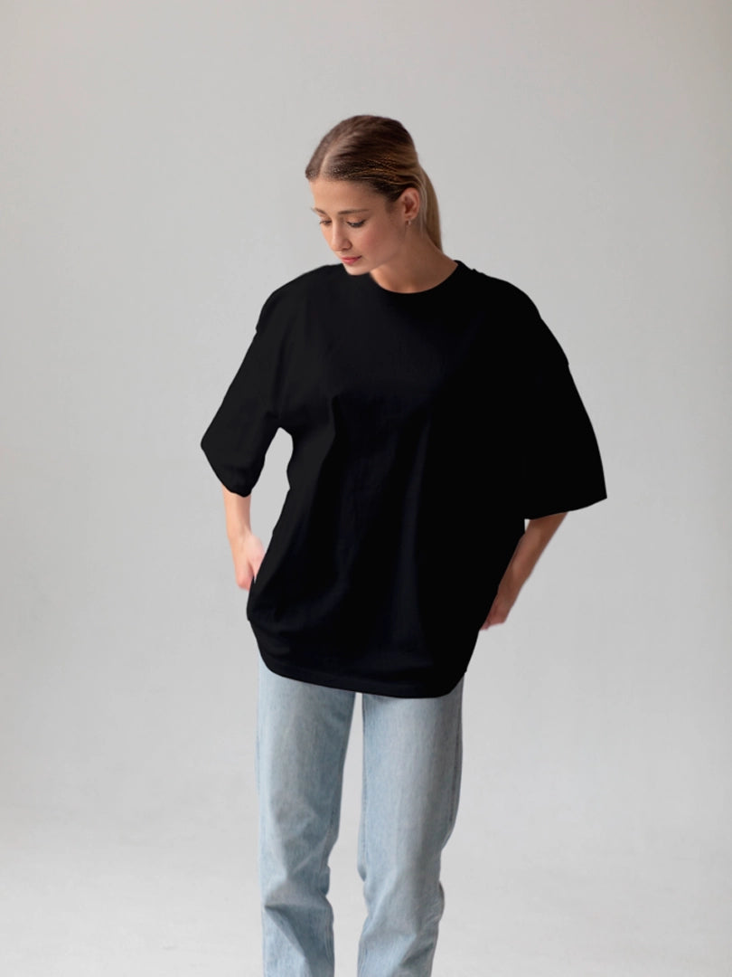 Coast Oversize Tee - Black