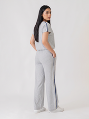 Ellioti Batwing Matching Set (Summer) - Heather Grey