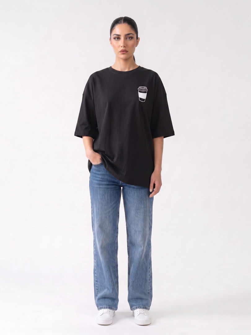Coffee Essentials Tee - Black