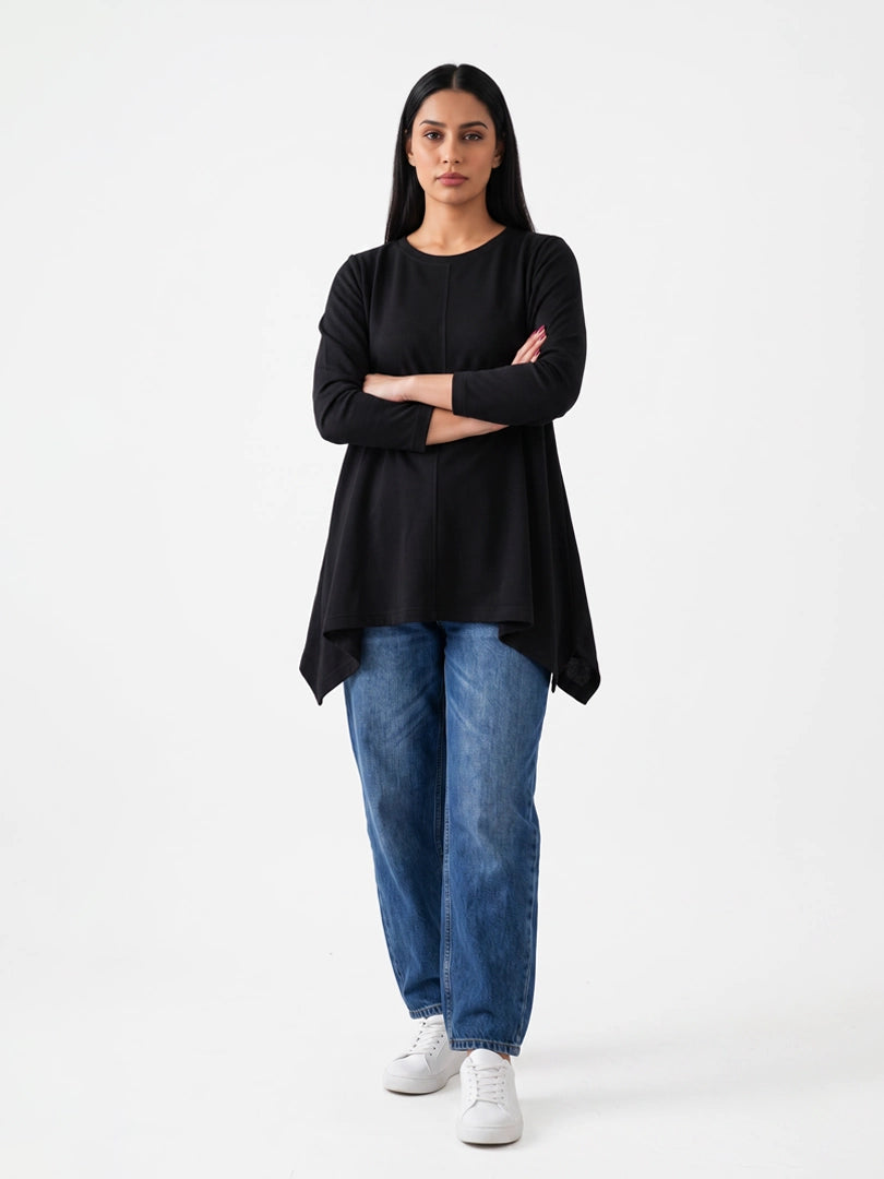 Florens Flare Top - Black