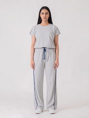Ellioti Batwing Matching Set (Summer) - Heather Grey