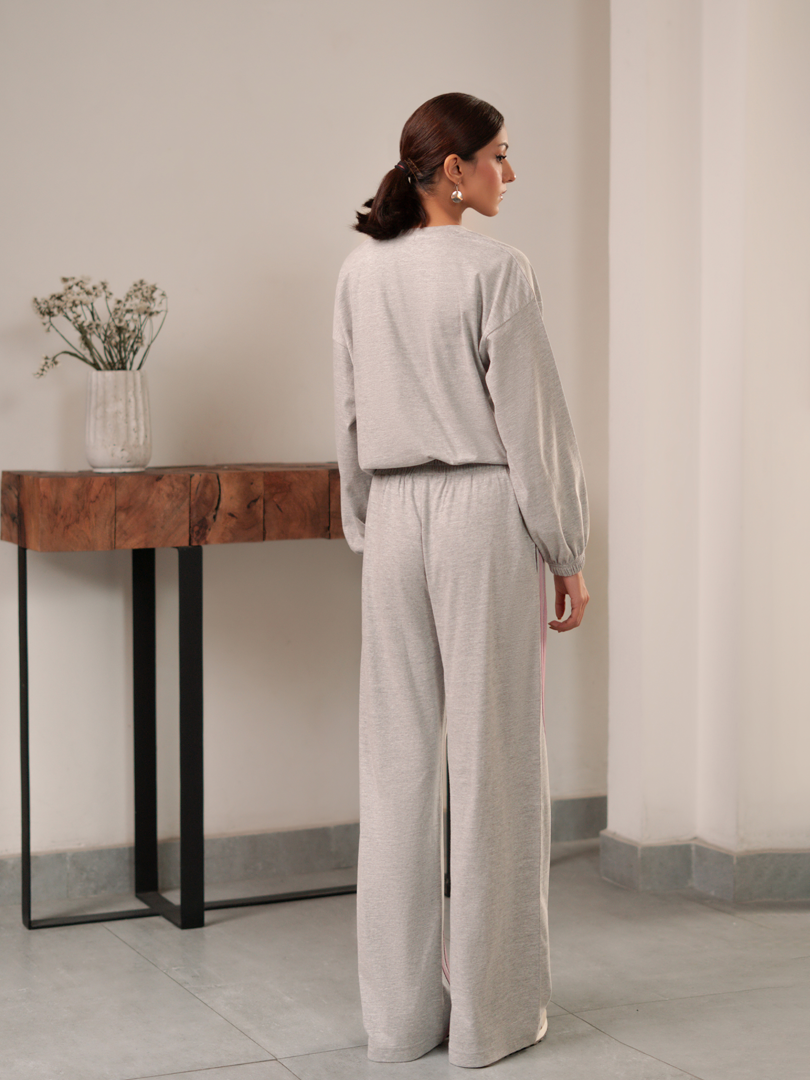 indie-heather-grey-summer-matching-set-back-view