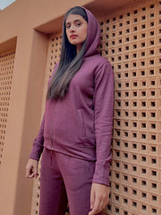 Lori Athleisure Zipper Hoodie Set